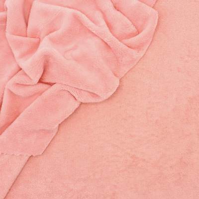 Bamboo terry fabric - blush pink