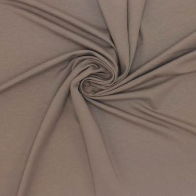 Viscose jersey fabric - brown