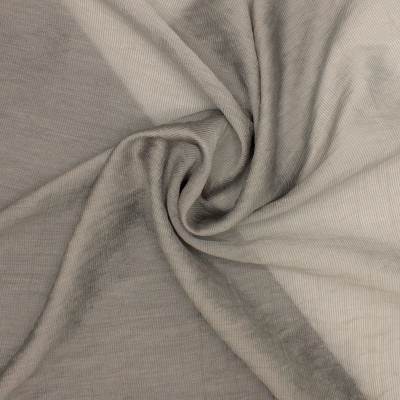 Light clothing fabric striped anthracite