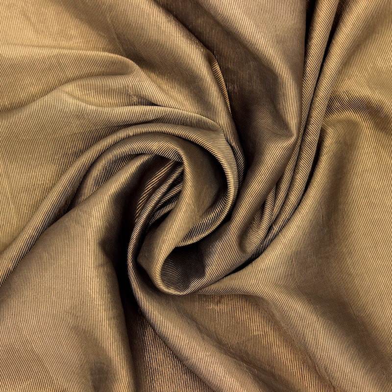 Tobacco brown viscose