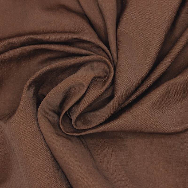 Tobacco brown viscose