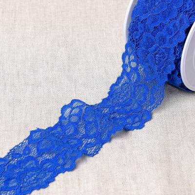 In-between elastic lace ribbon - blue