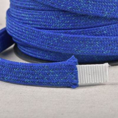 Braid for bag handle - mottled blue