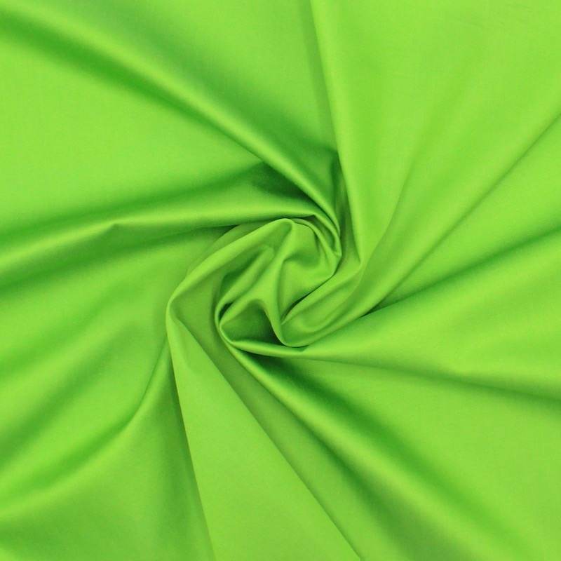 Tissu satin viscose - vert 