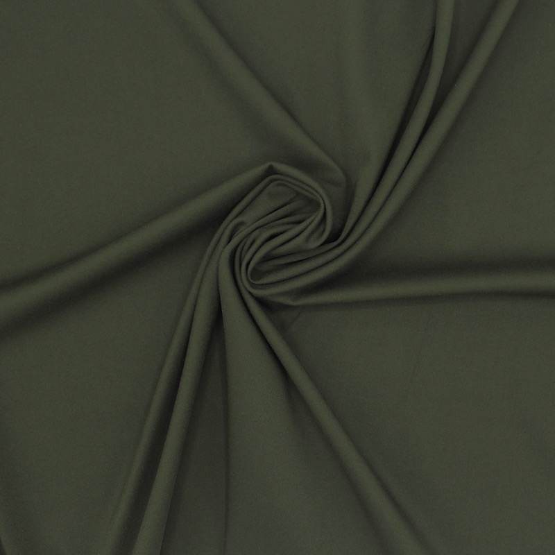 Twill viscose extensible- vert bouteille