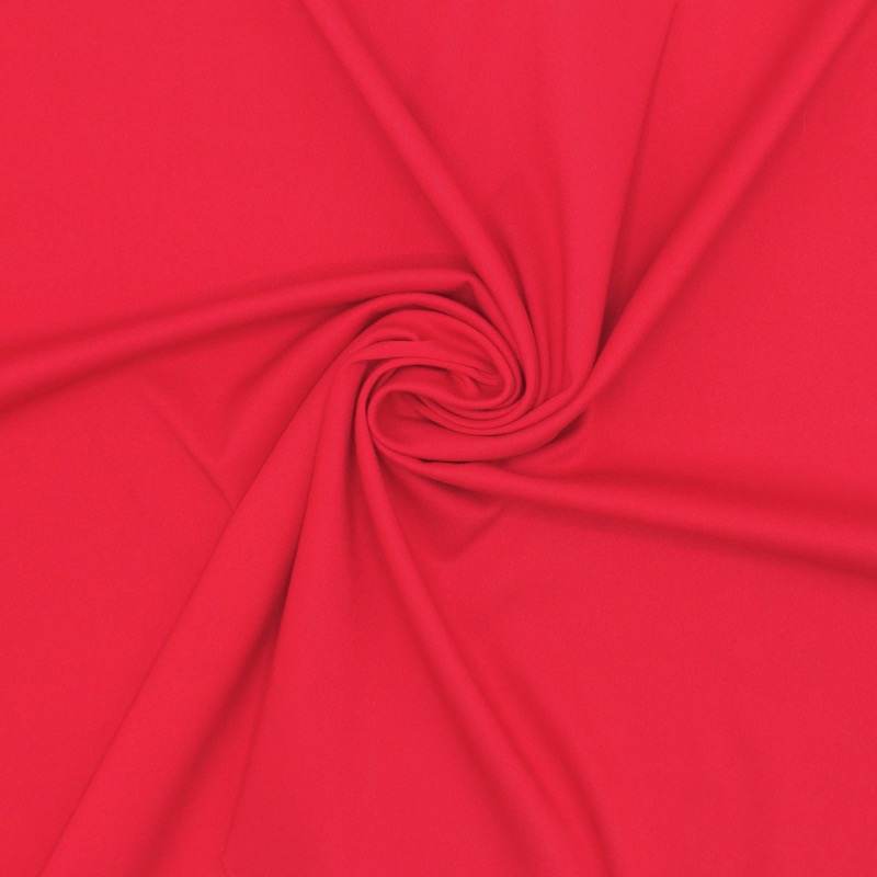 Twill viscose extensible- rouge