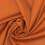 Plain cotton satin fabric - rust