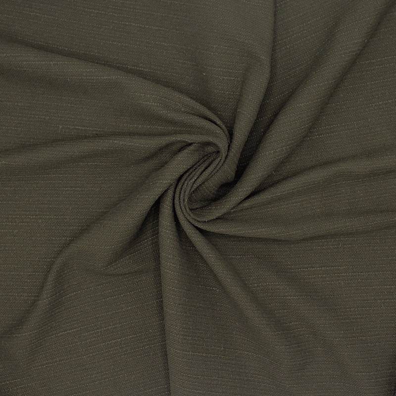 Plain 100% cotton fabric - khaki