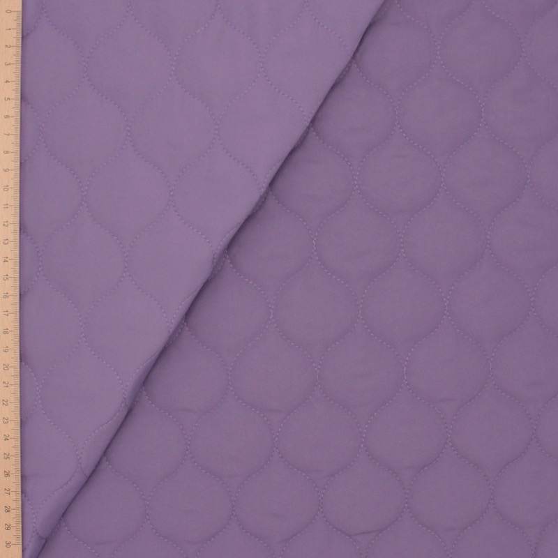 Quilted fabric - purple