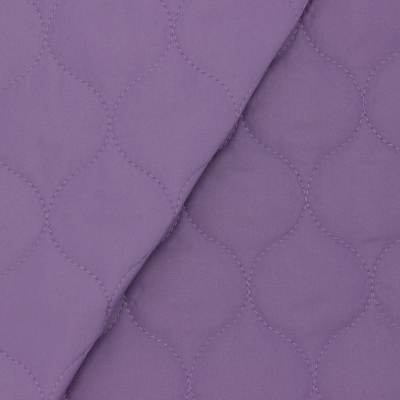 Quilted fabric - purple