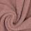 Fleece-backed loop fabric - old pink 