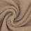 Tissu bouclette envers polar - beige