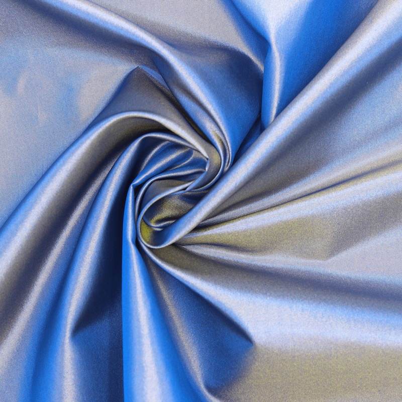 Silk taffeta - blue