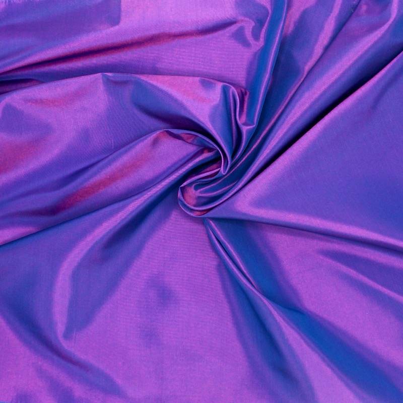 Silk taffeta - blue