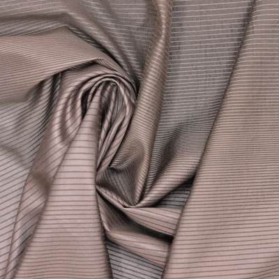 Satin finish clothing fabric - beige