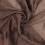 Cotton blend voile fabric - brown