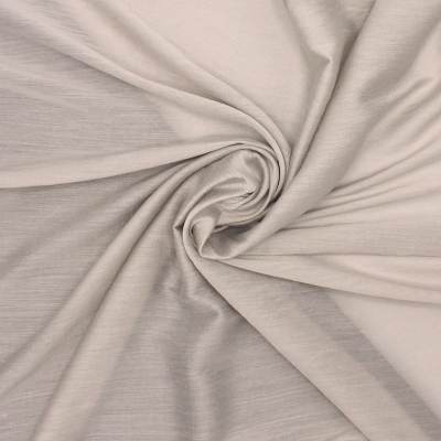 Voile van viscose en polyester - beige