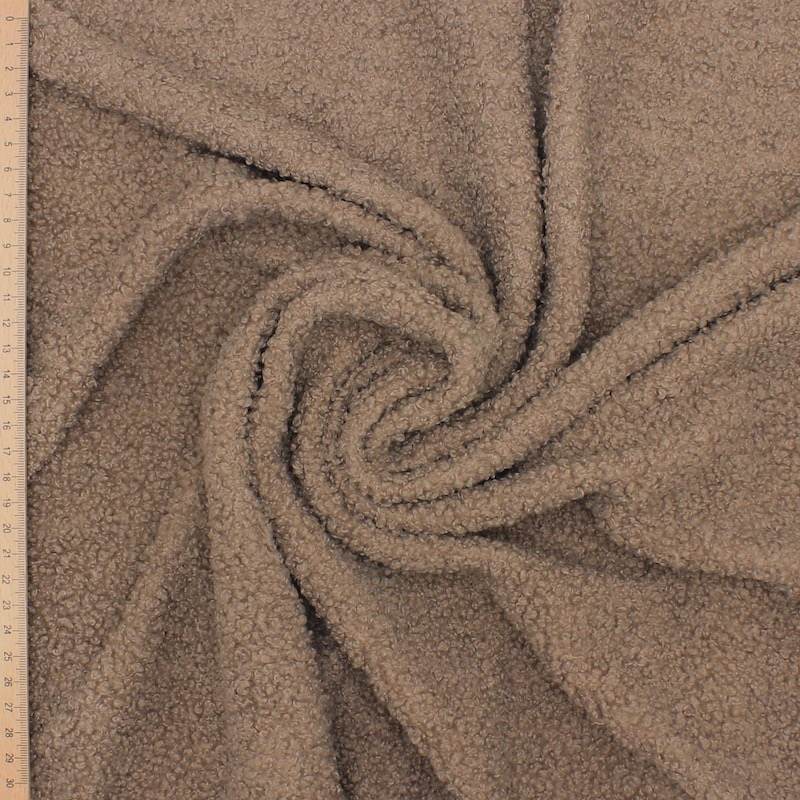 Fabric with loops - beige