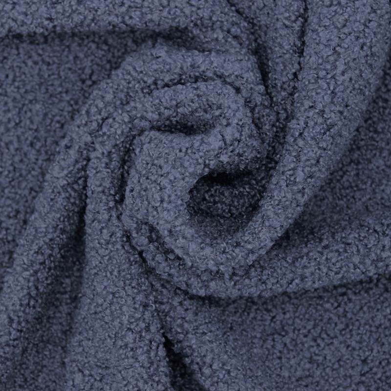 Fabric with loops - blue