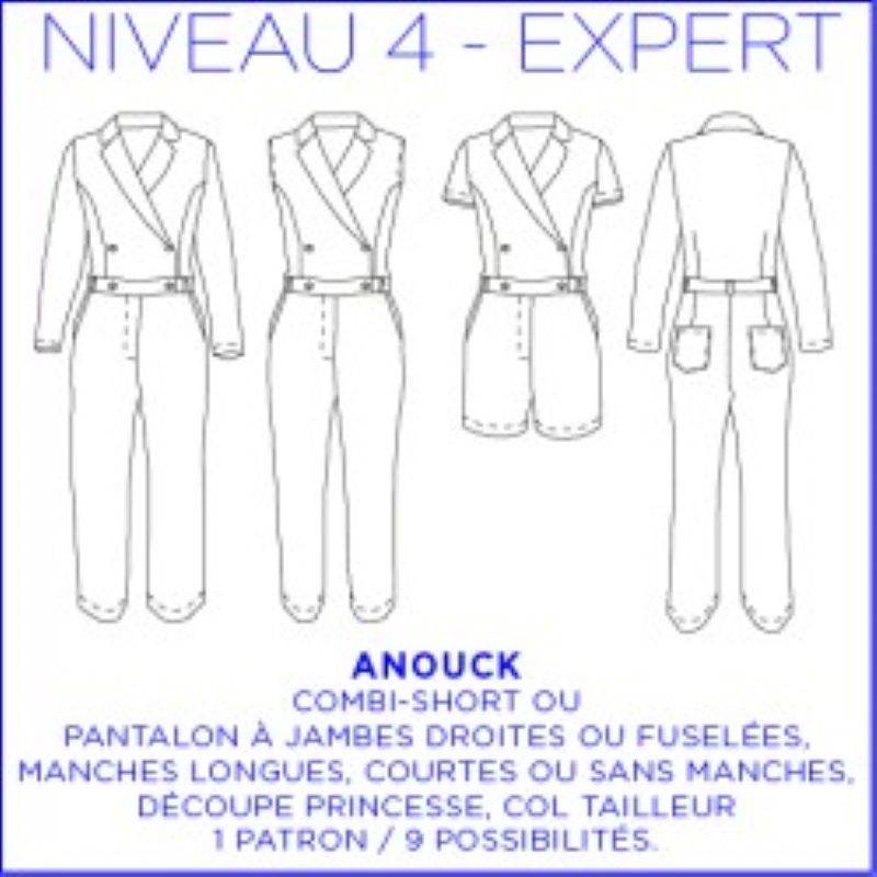 Woman's pattern Anouck jumpsuit