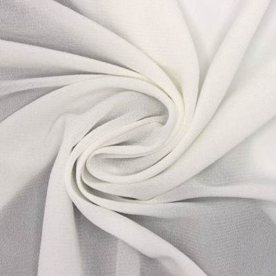 Crepe stretch fabric - white