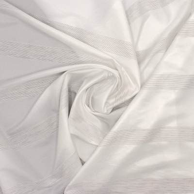 Striped fabric - white