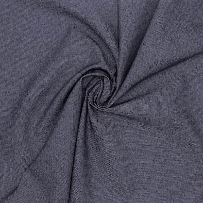 100% cotton fabric - dark denim