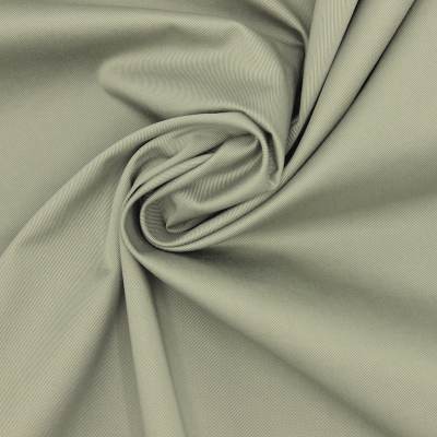 Extensible cotton satin - khaki