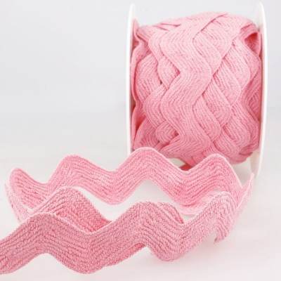 Croquet braid trim - pink