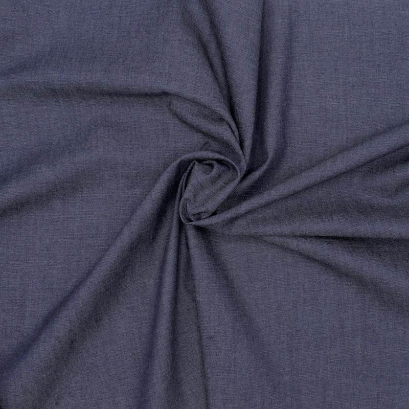 100% cotton fabric - dark denim