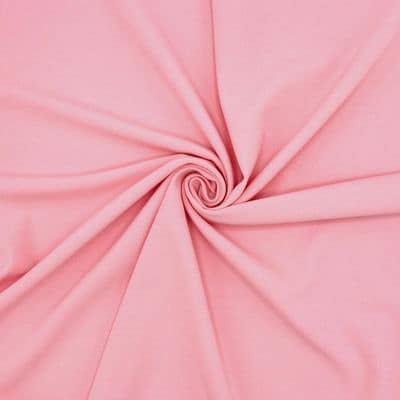 Extensible fabric with twill weave - pink  