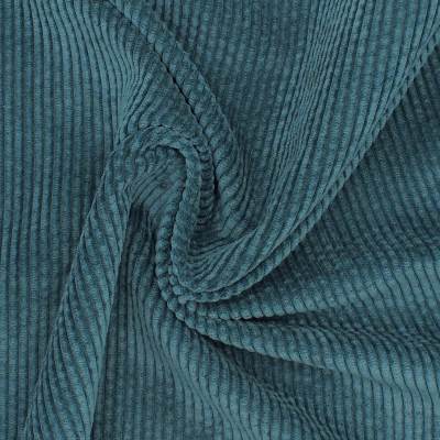 Ribbed velvet - teal