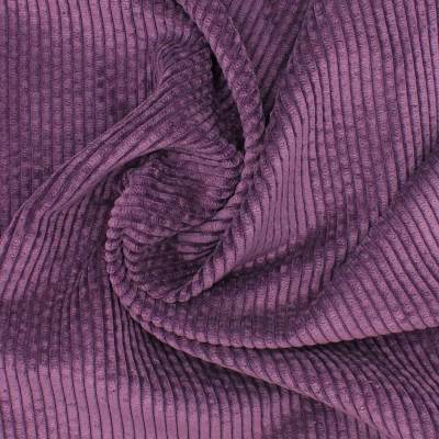 Ribbed velvet - plum