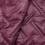 Double-sided quilted fabric - plum