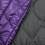 Waterproof double-sided quilted fabric - mauve