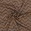 Graphic knit fabric - brown