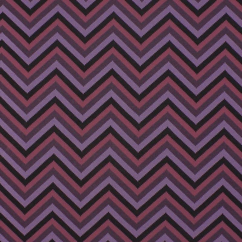 Graphic knit fabric - mauve