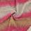 Tissu bouclette - fuchsia et beige