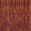 Red and mauve viscose and linen fabric - rust