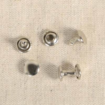 Doos met 20 siernieten 8mm - zilver