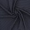 Crêpe fabric with thin stripes - navy blue