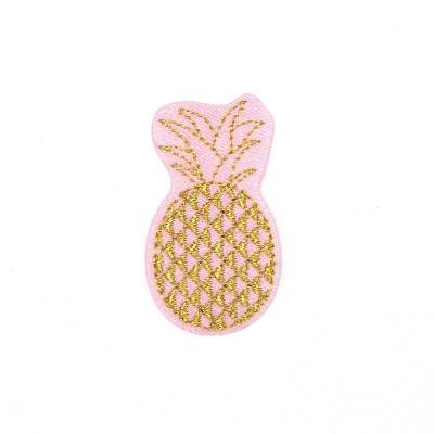 Iron-on pineapple badge