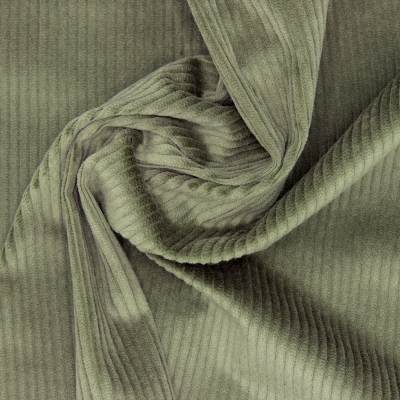 Stretch corduroy fabric - khaki