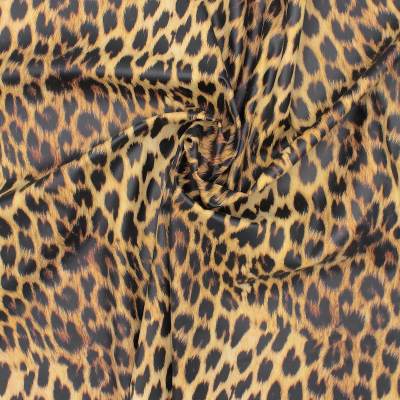 Waterproof leopard print fabric