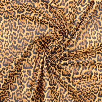 Waterproof leopard print fabric