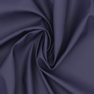 Plain waterproof fabric - navy blue