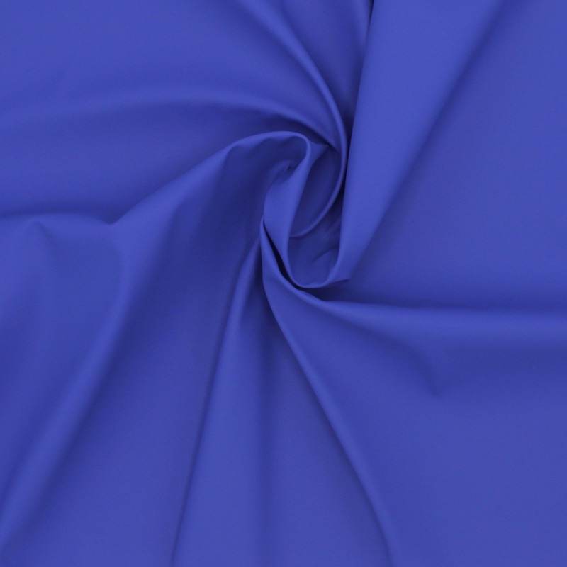 Plain waterproof fabric - blue