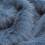 Faux fur in polyester - blue