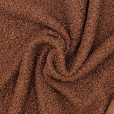 Fabric with loops - brown