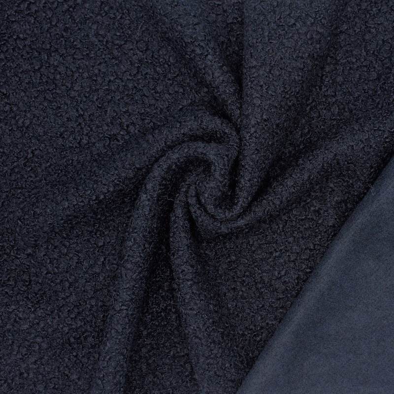 Fabric with loops - navyblue